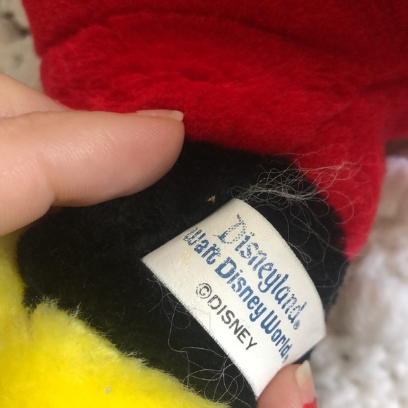 Vintage Mickey Mouse Disney Plush Stuffed Animal Toy - Picture 6 of 7